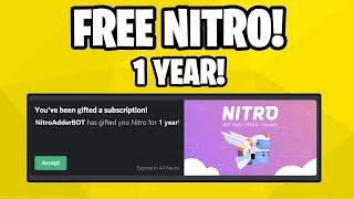 GET DISCORD NITRO FOR  FREE! [BEST AND FASTEST DISCORD NITRO SNIPER] 