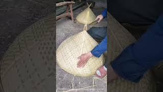 Traditional Bamboo Woven Food Cover Making Technique !