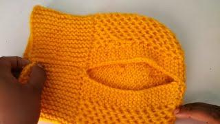 New ladies monkey cap design/baby topi ka design/topi banane ka tarika/cap bunai design