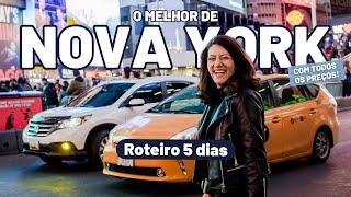 NOVA YORK: ROTEIRO 5 DIAS - o que fazer, onde comer, onde se hospedar, todos os preços e dicas!