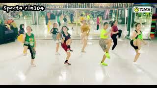 ZUMBA SAPECA - Brazilian funk - zin vol 104 - zumba choreografi