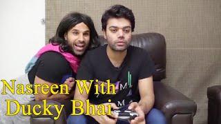 Nasreen With Ducky Bhai | Desi Tv Entertainment | ST1R