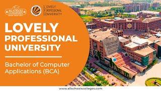 BCA At Lovely Professional University | AllSchoolsColleges |