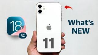 iPhone 11 on iOS 18 RC Update- What’s New on iPhone 11 iOS 18 RC