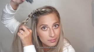 Easy Straight Hair and Braid Tutorial From @LaineyMarieBeauty