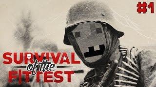 Minecraft Survival of the Fittest Ep 01 - "I Love The Smell of Napalm In The Morning!!!"