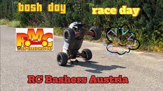 bashen/racen bei #rmc #ebreichsdorf #6x6 #xmaxx8s to normal x maxx #speedtest #losi  #hpi