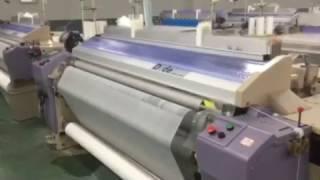 AGENT WANTED: SD8100 210CM WATER JET LOOM WEAVING MACHINE PRODUCE POLYESTER FABRICS 008618678400839