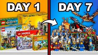 I Built a LEGO Medieval Army in 7 Days