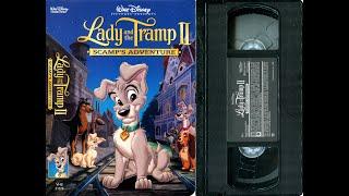 Opening/Closing to Lady and the Tramp II: Scamp's Adventure (US VHS; 2001)