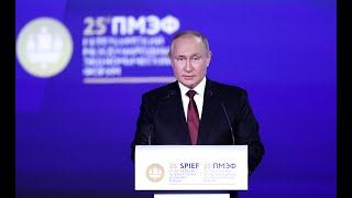 Vladimir Putin Address at Plenary Session of the St. Petersburg International Economic Forum 2022