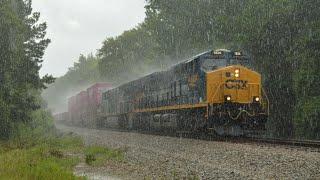 CSX A&WP Sub. 7/21/2024: Rain, Shine, Sunday Railfanning