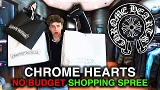 NO BUDGET CHROME HEARTS SHOPPING SPREE IN NEW YORK CITY!! (MASSIVE HAUL)