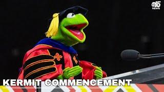 Kermit the Frog speaks to University of Maryland's class of 2025 graduates