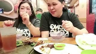 MANG INASAL MUKBANG WITH HALO HALO ROBINSON MALL MANILA WITH CO VLOGGER FRIENDS PART2 #mukbang #ofw