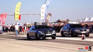 BMW M5 F90 600HP  vs Mercedes-Benz AMG E63 S - 750HP DRAG RACE