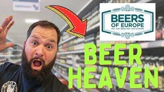 Exploring The *UK'S BIGGEST BOTTLESHOP & OFF LICENCE* @beersofeurope