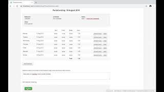 ETZ Timesheet and Approval Process