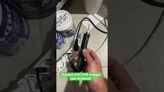 Lidl Parkside cordless soldering iron USB charging great for on the road #shorts #lidl