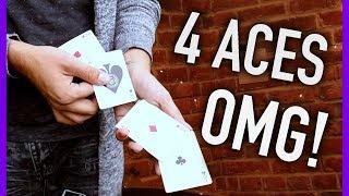 FALSE CUT TUTORIAL - Beginners false cut & 4 aces production