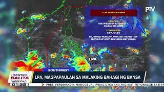 Low pressure area, magpapaulan sa malaking bahagi ng bansa ngayong araw