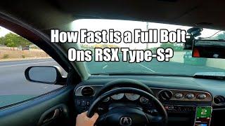 RSX Type S 0-60 Test!