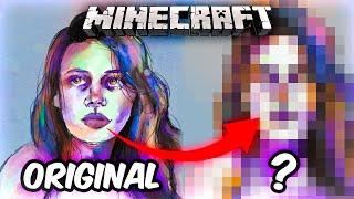 Drawing YOUR artwork in Minecraft!