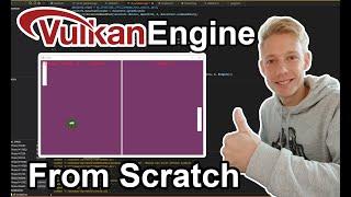 C++ Vulkan Engine from Scratch - No Libs - Build Pong