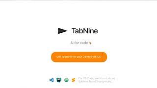 TabNine Javascript Code Completion