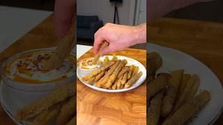 Crispy Chickpea Fries Recipe  | Easy High-Protein Vegan & Gluten-Free Snack!
