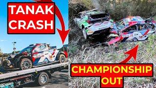  Rally Japan 2024 | TANAK  CRASH  NEUVILLE  CHAMPION | ヌービルがチャンピオンです【ラリージャパン2024】