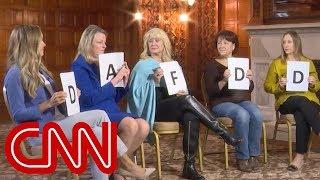 Female voters grade Trump, Democratic party