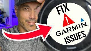 Fix Garmin watch issues fast - Here's how