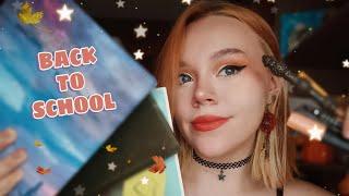 АСМР BACK TO SCHOOL ️ шёпот, триггеры  asmr back to school whispering 