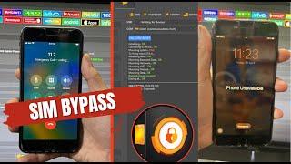 Iphone 8 Plus Sim Bypass No Change Serial Full TUTORIAL Icloud Bypass IOS 16/17 Bypass With signal