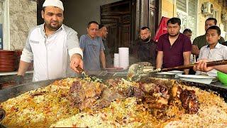 100% ORIGINAL Uzbek Pilaf SHOW! Top-10 Popular and Largest Pilaf CENTERS in Tashkent