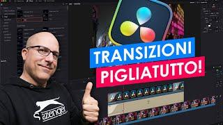 STREPITOSE Transizioni su DaVinci Resolve!