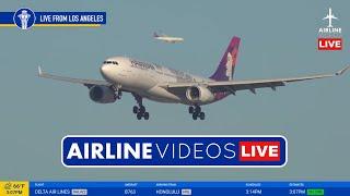 LIVE Los Angeles (LAX) Airport Plane Spotting From The H HOTEL! (December 6th, 2024)