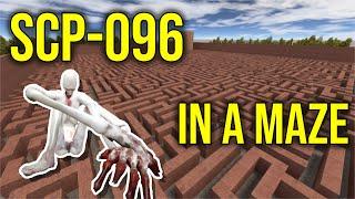 SCP-096 IN MAZE! (gmod scp)