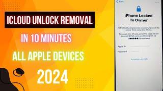 How to icloud unlock iPhone Lock to Owner 2024 Permanent removal