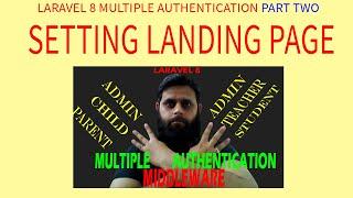 how to use multiple Authentication in Laravel 8  using Middleware |Part two |Multi auth Laravel 8