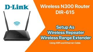 How to setup DLink N300 Router as Repeater | Loxyo Tech