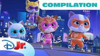 Bitsy's SuperKitties Vlogs | Season 2 Part 2 | Compilation | @disneyjr