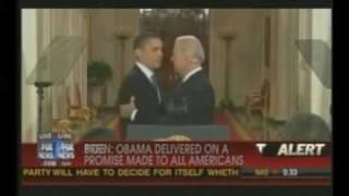 Biden to Obama at Health Care Signing -  'This is a Big F_Cking Deal' Biden F-Bomb