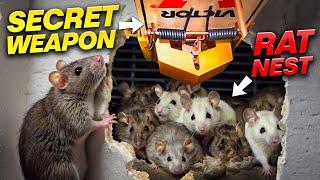 Rat REGRETS sticking his head inside of this …