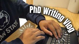 Writing Post-Doc Application in LESS THAN 24 Hours! PhD Student Day in the Life Vlog