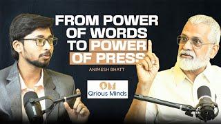 The Power of Words, When News Narratives Clash, Truth vs. TRP |  Animesh Bhatt | QM#01 Aayush Shah
