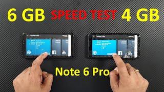 [Hindi] Redmi Note 6 Pro 6GB vs 4GB RAM - Speed & Memory Management Test !