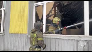 В Улан-Удэ локализован пожар в ТЦ Гвоздь