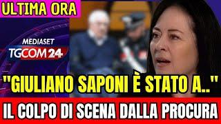 SVOLTA CLAMOROSA CASO PAGANELLI:" GIULIANO SAPONI È STATO PR.." IL COLPO DI SCENA SHOCKDALLA PROCURA